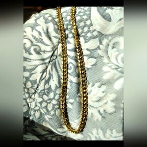 Gold filled cuban link chain